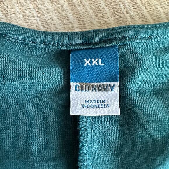 Old Navy Fit & Flare Midi Dress Jet Stream Teal XXL - Picture 4 of 9